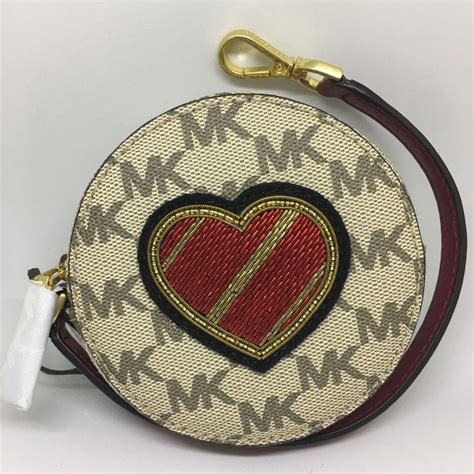 michael kors coin purse white|Michael Kors coin purse wallet.